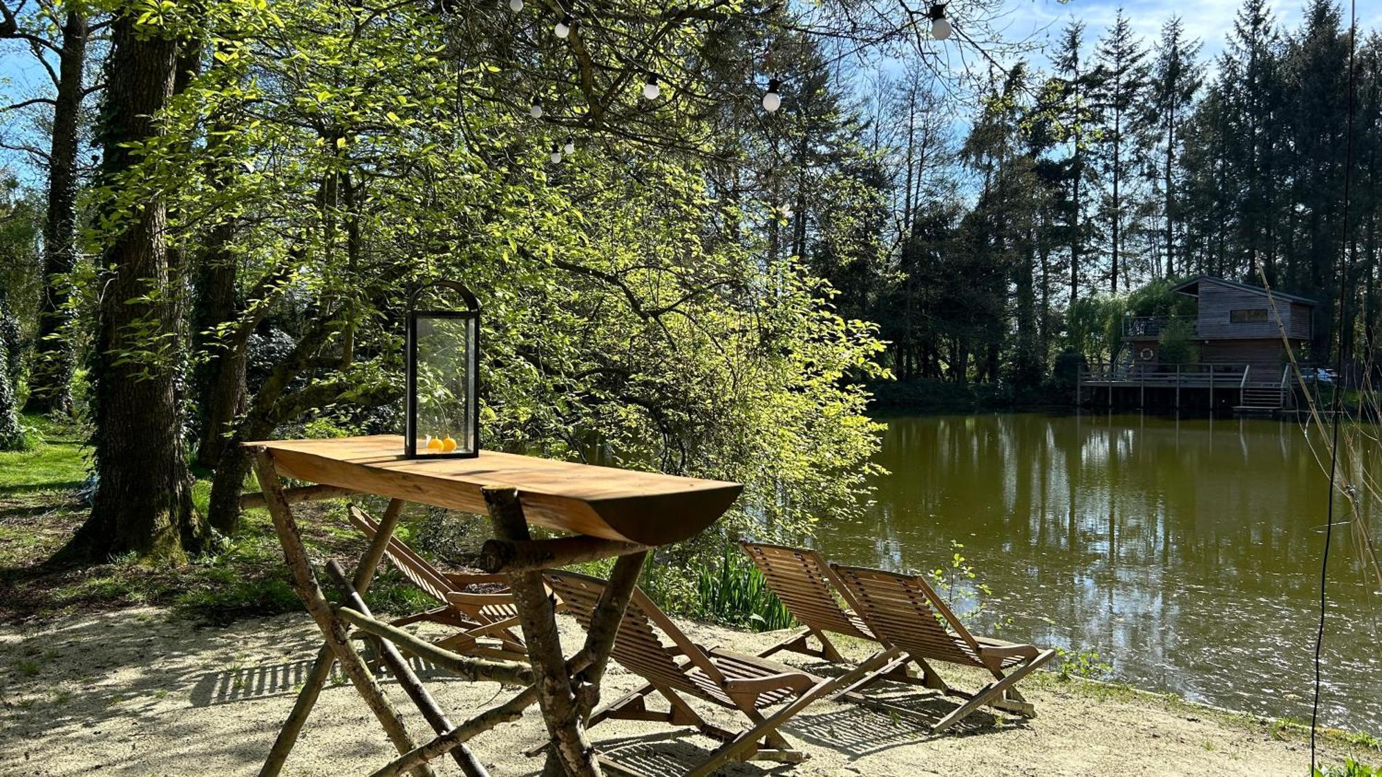 Les Cabanes De Koad'Dour - Sejour Spa Dans Les Arbres Les Portes du Coglais Zewnętrze zdjęcie